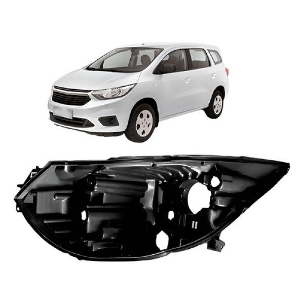 Carcaça Farol Spin 2019 2020 2021 2022 2023 2024