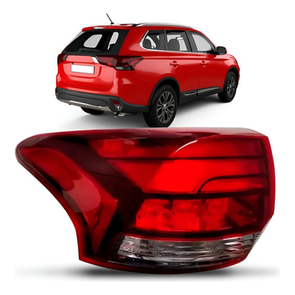 Lanterna Outlander 2016 2017 2018 2019 Com Led Esquerdo/motorista