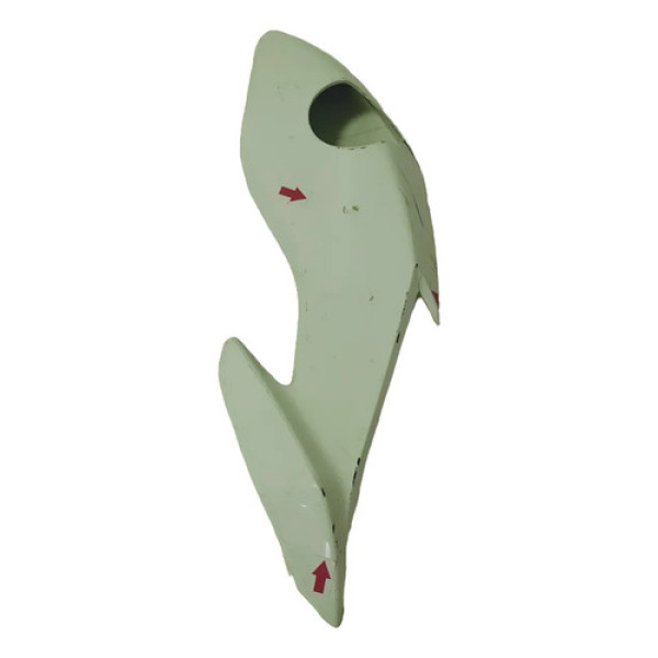 Carenagem Bananinha Dir Honda Cg 160 Fan 22/24 Detalhe 61240 Branco