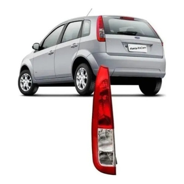 Lanterna Traseira Ford Fiesta Hatch 2007 A 2013 Rubi Lado
