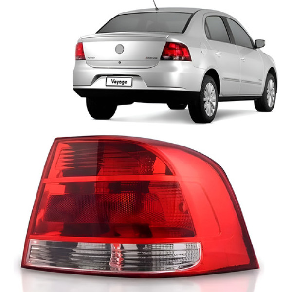 Sinaleira Traseira Voyage 2008 2009 2010 2011 2012 Bicolor