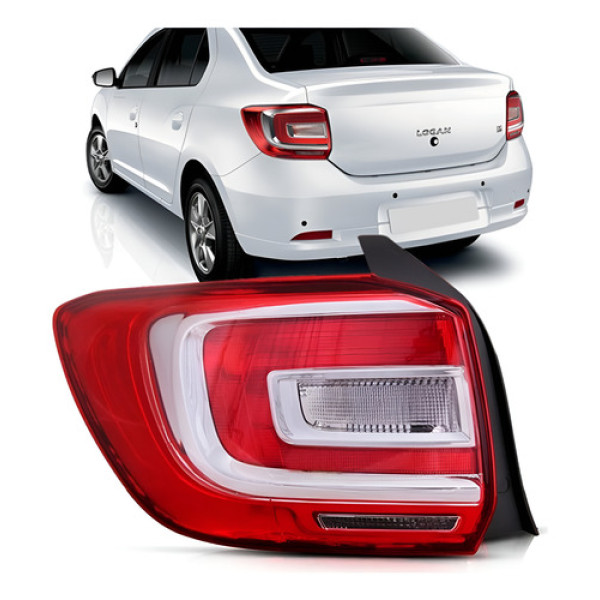 Lanterna Traseira Logan 2014 2015 2016 2017 Modelo Original