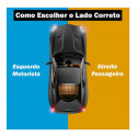Retrovisor Santana 1998 99 00 01 02 03 A 2006 Com Controle