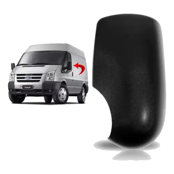 Capa Do Retrovisor Ford Transit 2008 09 A 2013 Lado Esquerdo