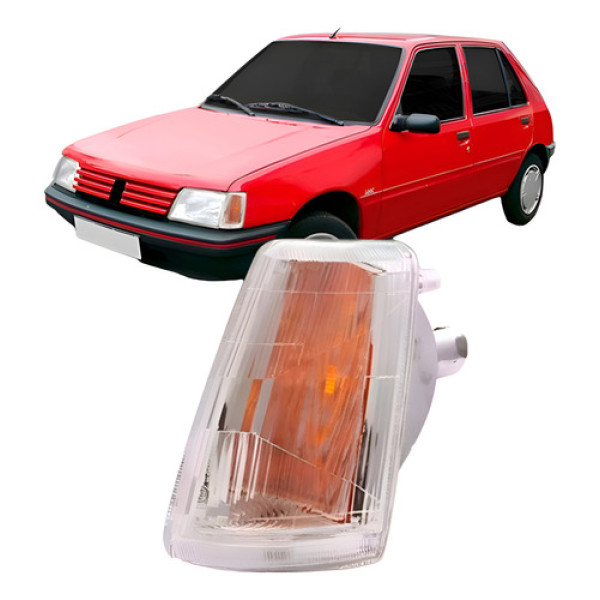 Pisca Seta Para Peugeot 205 1990 1991 92 93 94 Sedan Cristal