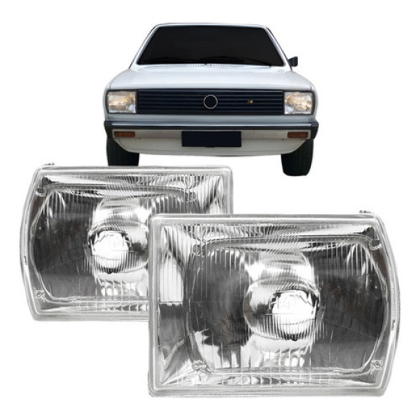 Farol Gol Saveiro 1980 1981 82 83 84 85 1986 Motor Ar