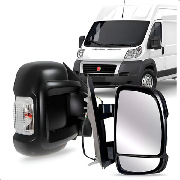 Retrovisor Ducato 2018 A 2020 Elétrico C/ Pisca E Aquecedor
