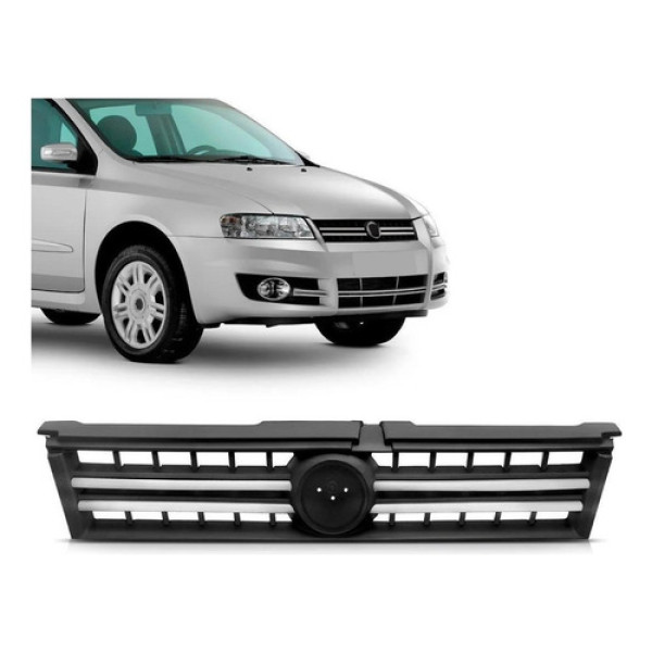 Grade Fiat Stilo 2007 2008 2009 2010 2011 Friso Cinza