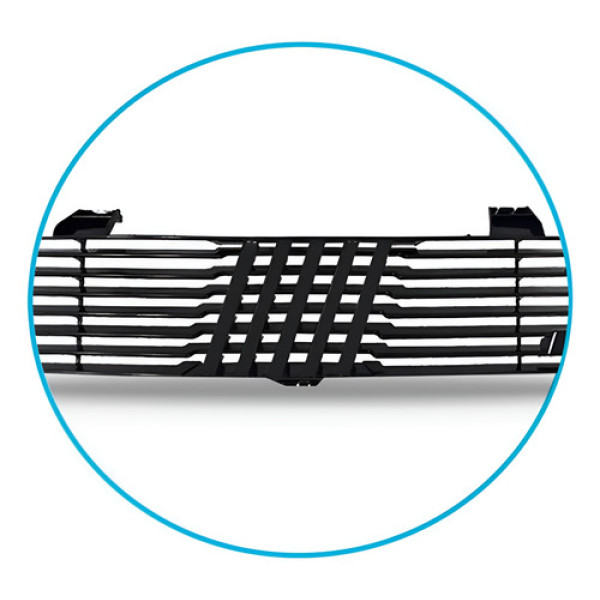 Grade Radiador Spazio 1983-1986 Preto