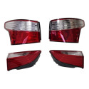 Kit Par Lanterna Grand Siena 2013 Á 22 Canto E Tampa 4 Peças Ambos Lados Vermelho