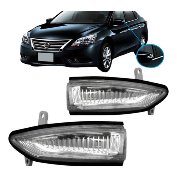 Pisca Seta Retrovisor Nissan Sentra 2013 2014 2015