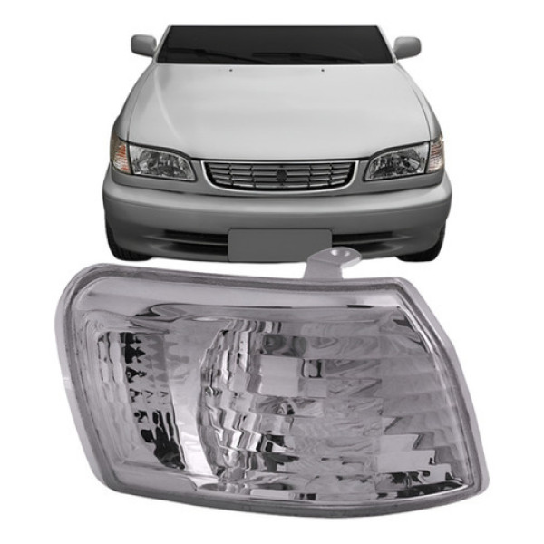 Pisca Seta Corolla 1998 99 00 01 2002 Com Lâmpada Brasileir