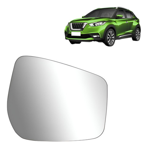 Lente Retrovisor Para Nissan Kicks 2017 2018 2019 Novo