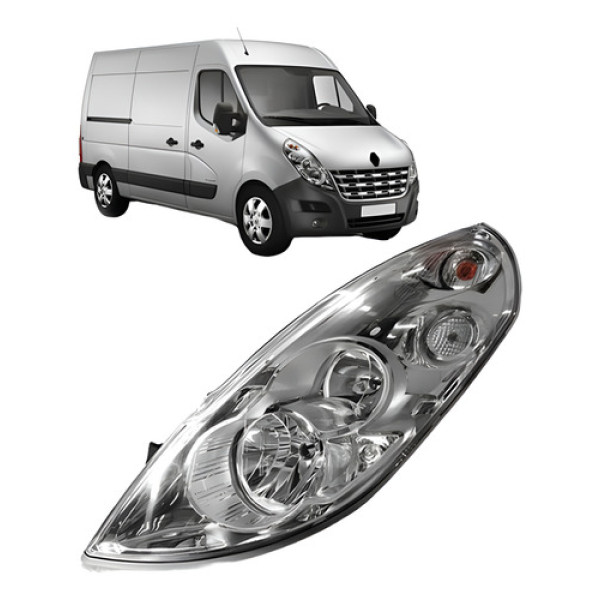 Farol Master 2013 A 2022 Manual Elétrico Sem Auxiliar