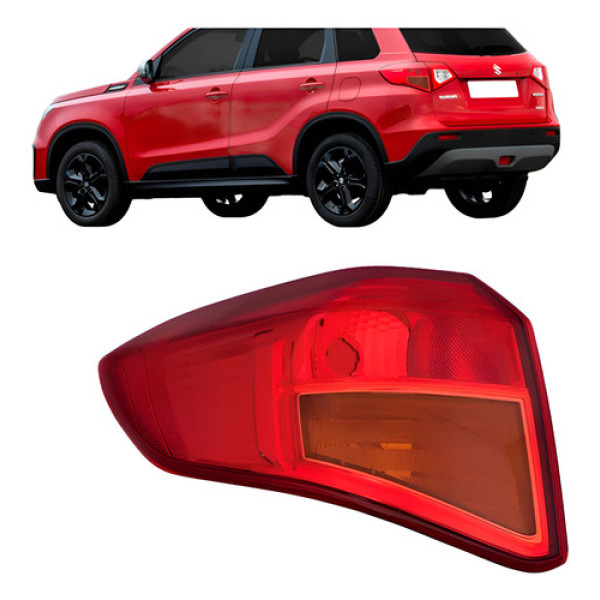 Lanterna Traseira Para Suzuki Vitara 2016 2017 Canto Esquerdo/motorista