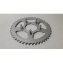 Coroa Xlr 125 Nx 150 50 Dentes Riffel / Maxx Prateado