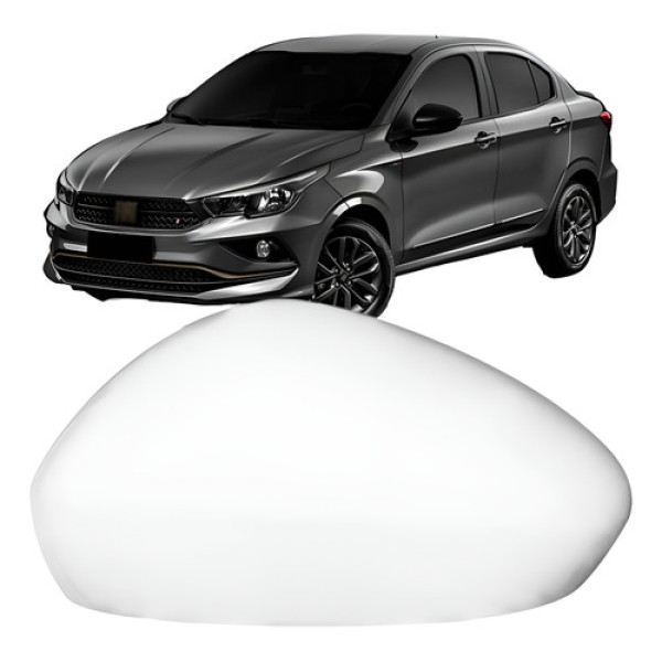 Capa Retrovisor Argo Cronos 2017/2021 Primer S Furo Seta