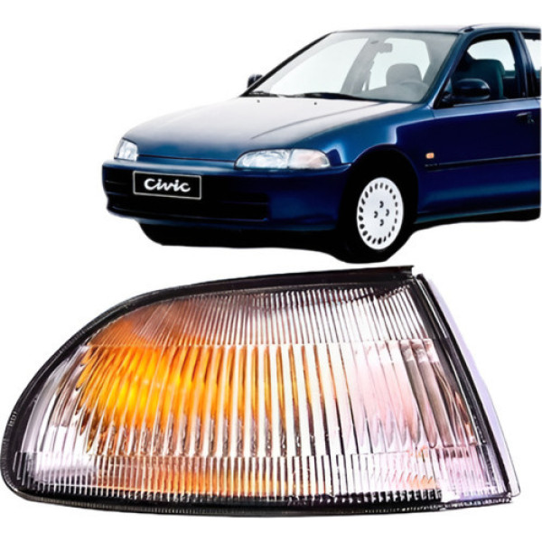 Pisca Seta Civic 1992 1993 1994 1995 Coupe/hatch Cristal