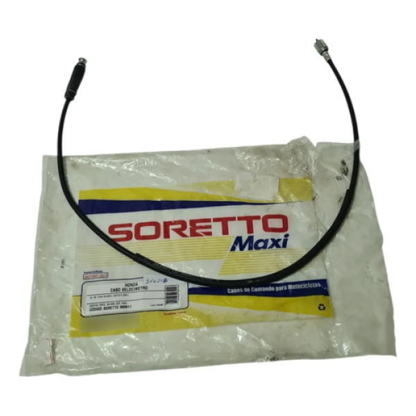 Cabo Soretto Maxi Velocímetro Cg 125 Titan Es 00/08 Org 2481