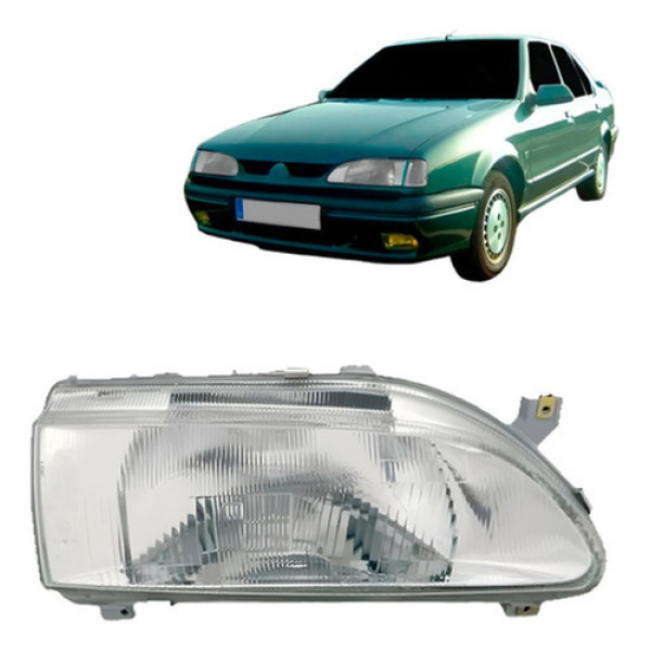 Farol Renault 19 1992 1993 1994 1995 Eletrônico Com Garanti