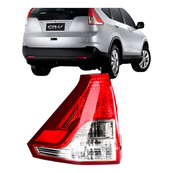 Lanterna Traseira Crv Suv 12/2014 Inferior S/ Lâmpada Oferta