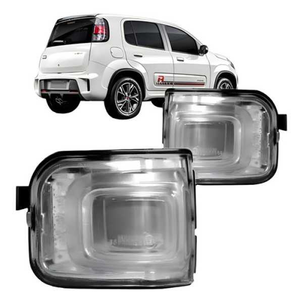 Kit Pisca Seta Retrovisor Fiat Uno 2015 2016 2017  2018