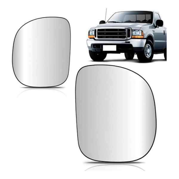 Lente Retrovisor Ford F250 1999 2000 2001 2002 2003 2004 200