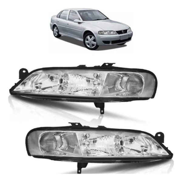 Farol Vectra Manual 2000/2005 Adapt.vectra 1996/99 Direito