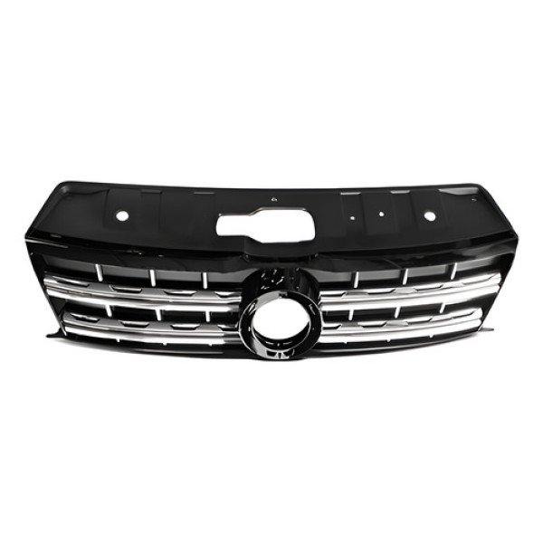 Grade Radiador Amarok 2017-2019 2 Frisos Cromados Nova