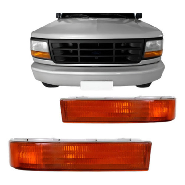 Sinaleira Seta Ford F1000 1997 1998 1999 Ambar