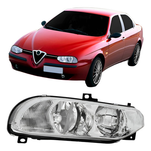 Farol Alfa 156 1997 1998 1999 2000 2001 2002 2003 C/garantia