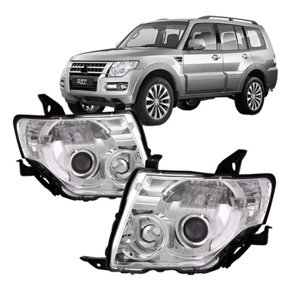 Par Farol Pajero Full 2008 2009 2010 2011 2012 A 2014 Manual Ambos Lados