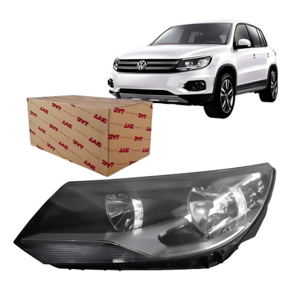 Farol Tiguan 2012 2013 2014 15 A 2017 Sem Led Xénon Esquerd Esquerdo/motorista