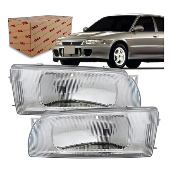 Farol Mitsubishi Lancer 1993 1994 1995 Tyc