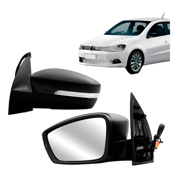 Retrovisor Gol G6 Gvi 2013 2014 2015 2016 Eletrico Com Seta
