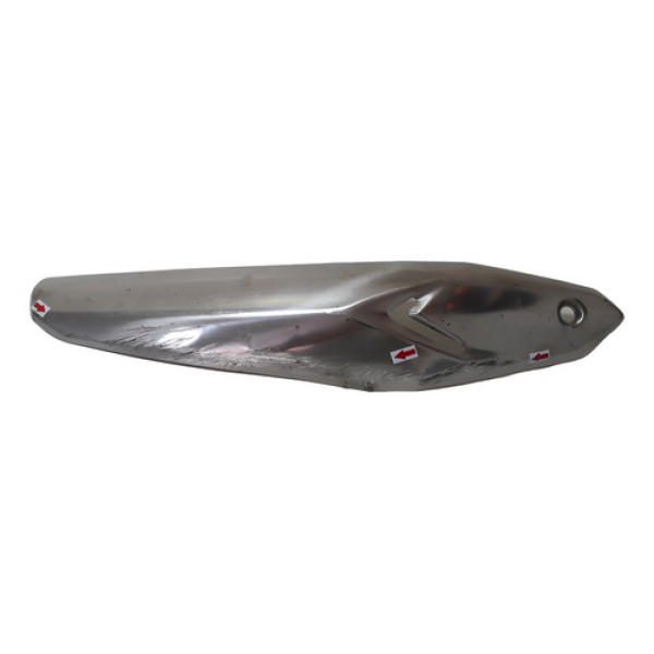 Protetor Escapamento Honda Cg 160 16/24 Orig Ralado 59418