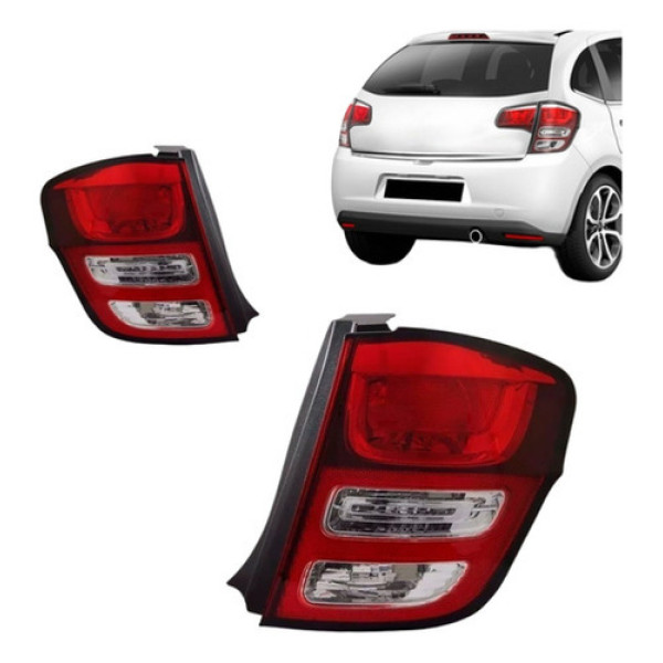 Sinaleira Traseira C3 2013 2014 2015 2016