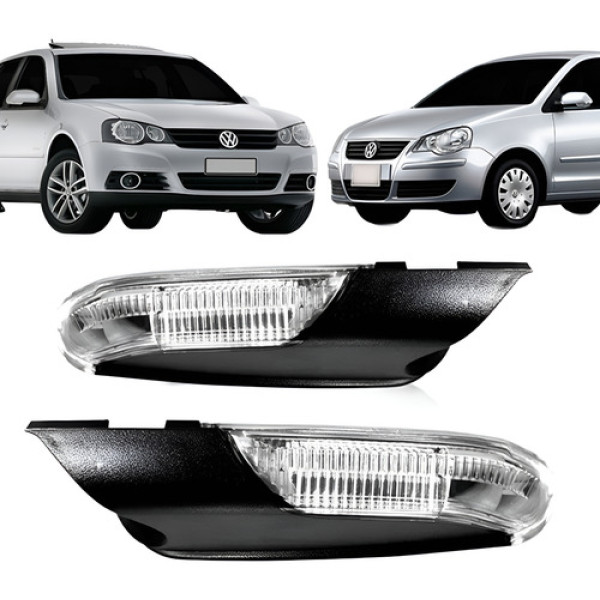 Pisca Retrovisor Golf Polo 2007 2008 2009 2010 2011