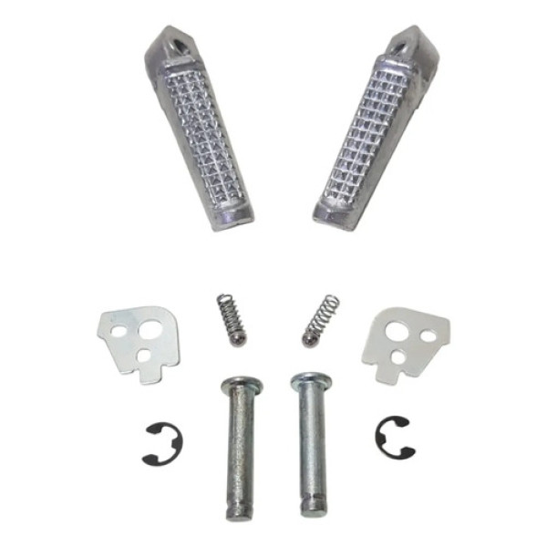 Pedaleira Traseira Par Pedal Apoio Cg Fan Titan 160 2025 26