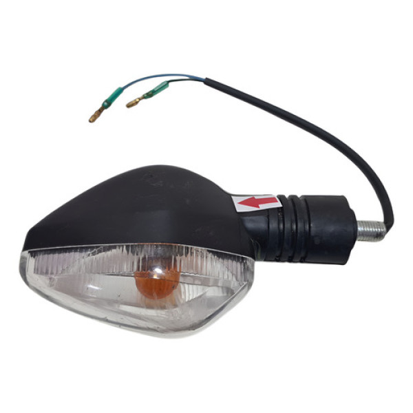 Pisca Dianteiro Dir Honda Nxr Bros 160 15/24 Detalhes 57721 Preto