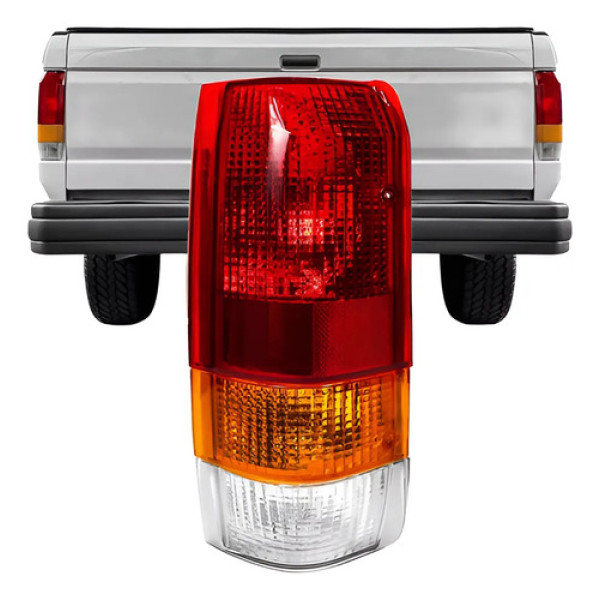 Lanterna Traseira Ford F1000 1993 1994 A 1998 1999 Tricolor