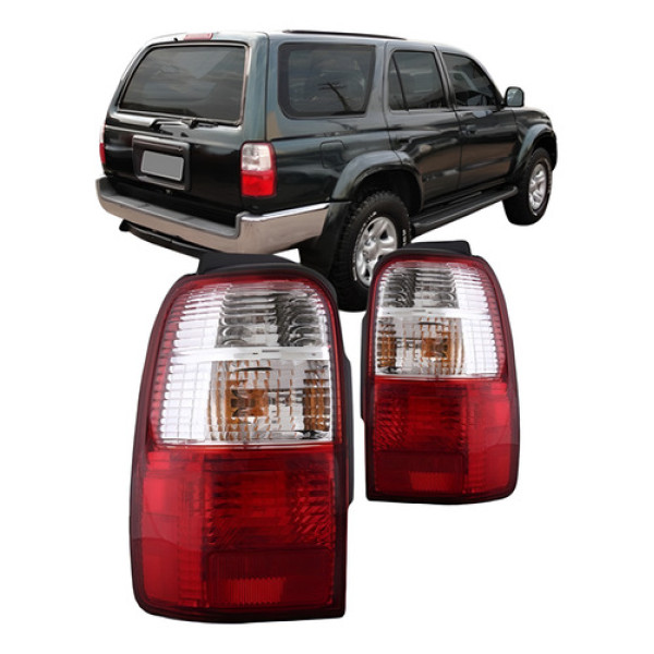 Lanterna Traseira Hilux Sw4  02 03 04 2005 Bicolor Depo