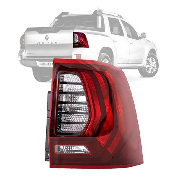 Lanterna Traseira Duster Oroch 2016 2017 A 2022 Esquerdo Tyc Lado Direito - Passageiro