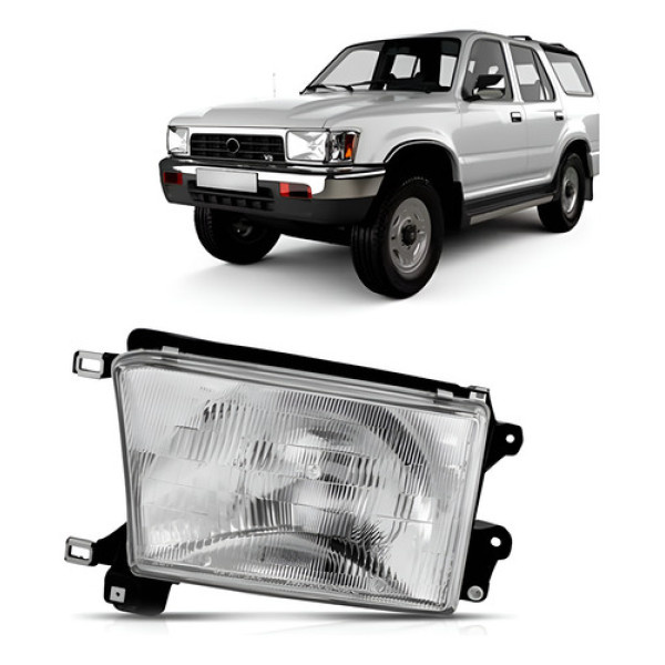 Farol Hilux Sw4 1993 A 1995 C/ Bicos