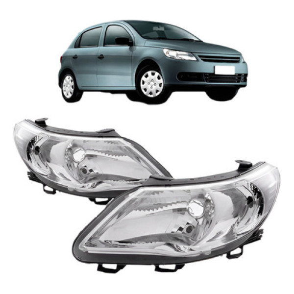 Par Farol Gol G5 2009 2010 2011 2012 Foco Simples