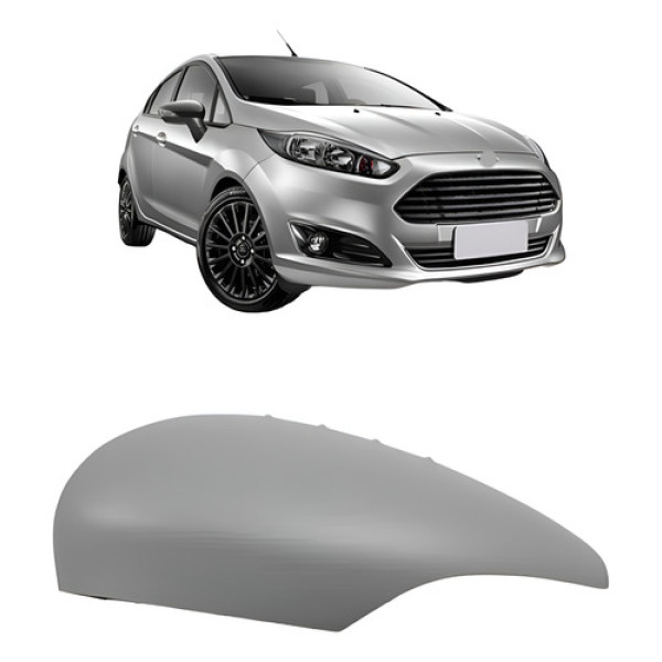 Capa Retrovisor C/ Furo Pisca Fiesta 2011 2012 2013 A 2019