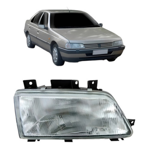 Farol Para Peugeot 405 1994 1995 1996 97 Foco Simples Oferta