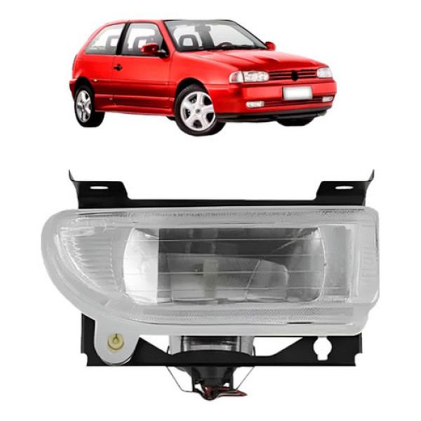 Farol Milha Auxiliar Gol 1995 96 1997 1998 Arteb Lente Lisa