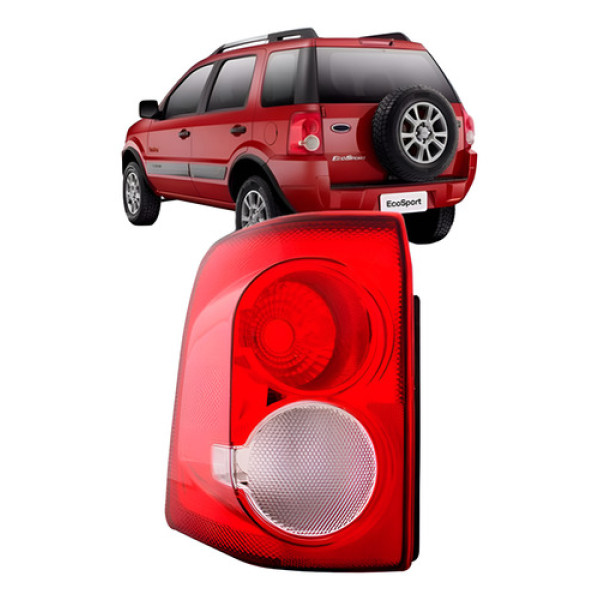 Sinaleira Lanterna Traseira Para Ford Ecosport 2008 A 2012