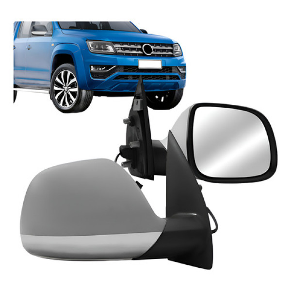 Retrovisor Amarok 2016 2017 2018 2019 Eletrico Capa Primer